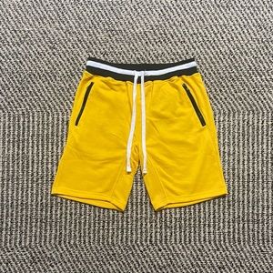 Yellow Streetwear Shorts
